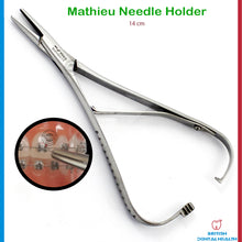 Load image into Gallery viewer, Micro Inst Tools DeBakey Castroviejo Needle Holder Noyes Micro Scissors Adson
