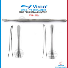 Load image into Gallery viewer, Dental Periosteal Elevatoes Molt Prichard Freer Buser Elevators Set Of 4 PCS
