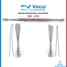 Load image into Gallery viewer, Dental Periosteal Elevators Mead, Molt, Molt N, Prichard, Freer, Buser, Set of 6
