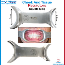 Load image into Gallery viewer, Dentist Mouth Opener Implant Surgical Autoclavable Dental Lip &amp; Cheek Retractors
