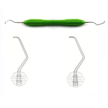 Load image into Gallery viewer, SILICONE COATED GRACEY CURETTES SCALERS SET OF 7
