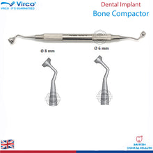 Load image into Gallery viewer, Dental Implant Bone Compactor Packer Bone Plugger 3mm 4mm and 6mm - 8mm
