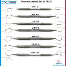 Load image into Gallery viewer, Dental Periodontal Instruments Set | Gracey, De Bakey College Tweezer, Scissors
