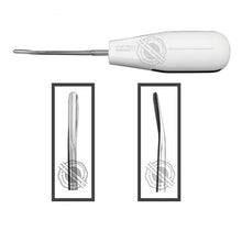 Load image into Gallery viewer, ROOT ELEVATORS COLOUR COATED SET OF 10 WITH STERILIZATION TRAY
