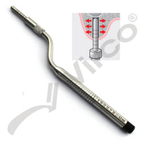 Load image into Gallery viewer, Osteotomes Convex Offset Curved Bayonet Set of 5
