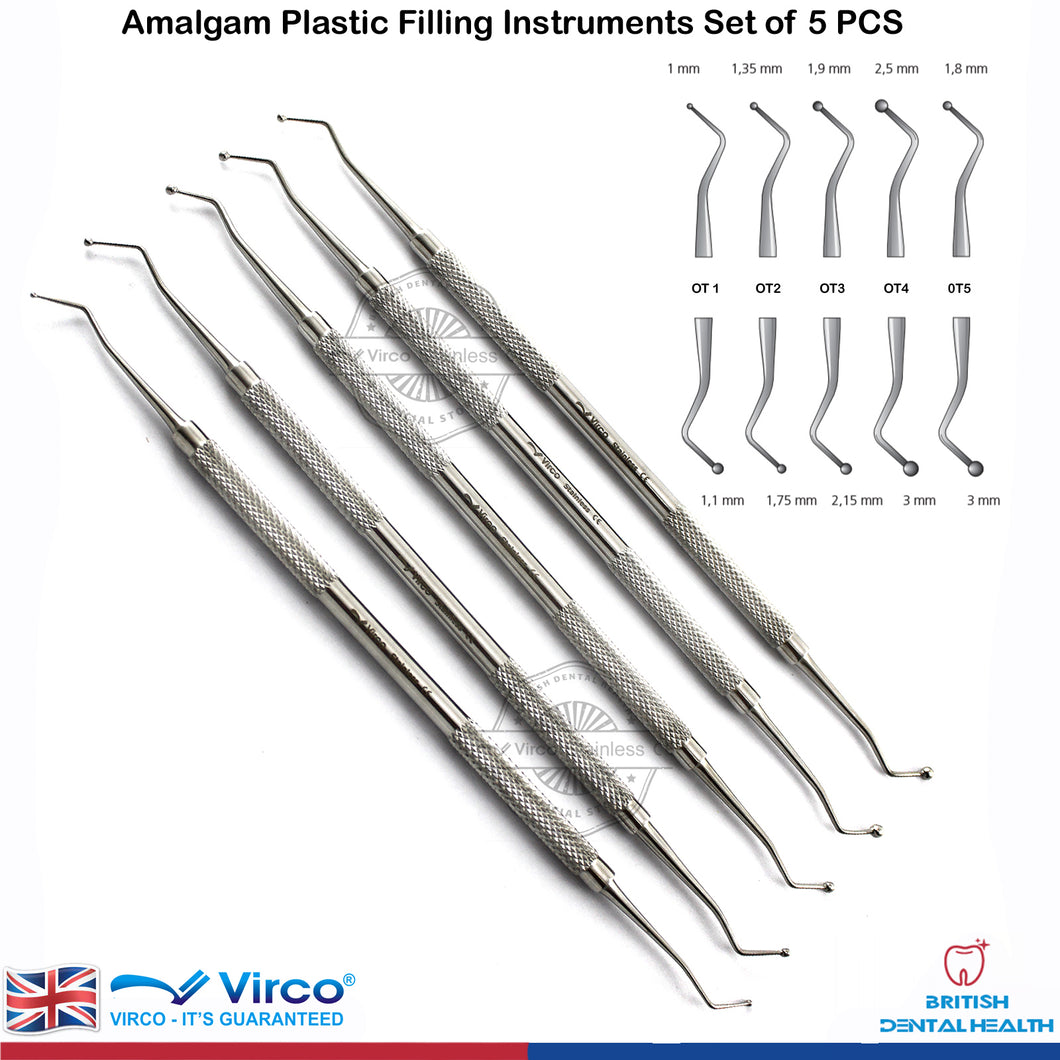 Restorative Amalgam Plastic Filling Instruments / Dental Plastic Filling Ins