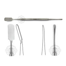 Load image into Gallery viewer, Dental Periosteal Elevators Molt Prichard Freer Buser Elevators Set Of 4 PCS
