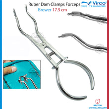 Load image into Gallery viewer, Restorative Rubber Dam Instrument Ainsworth Ivory Clamps Forceps Punch Frame Kit
