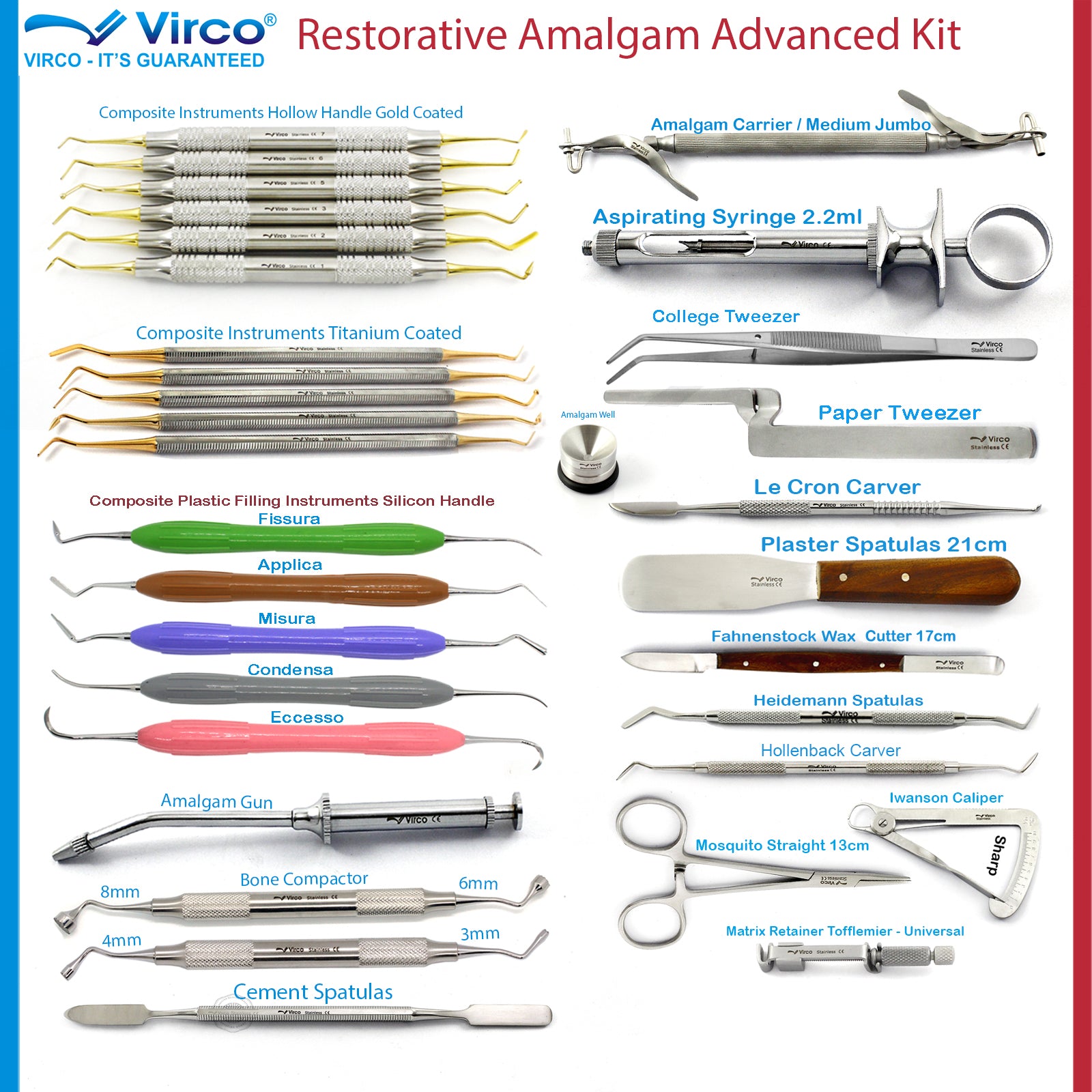 Dental Restorative Amalgam Composite Filling Instruments Dentistry Com ...