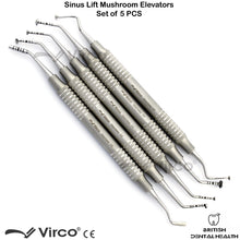 Load image into Gallery viewer, Implantology Sinus Lift Mushroom Elevator Advanced Implant Instruments Set Of 5
