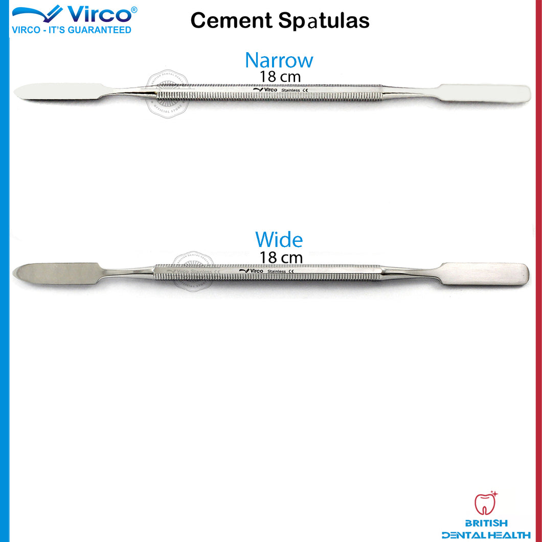 Heidemann Separating Spatula Dental Amalgam Mixing Cement Spatula Narrow Wide