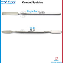 Load image into Gallery viewer, Amalgam Mixing Heidemann Separating Spatulas | Dental Cement Spatula Wide &amp; S/E
