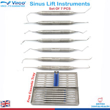 Load image into Gallery viewer, Dental Sinus Lift Elevators Instruments 7 PCS
