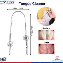 Load image into Gallery viewer, Dental Care Hygiene Oral Mouth Tongue Cleaner Scraper
