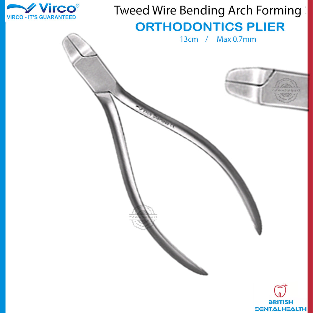 Dental Tweed Arch Forming Wire Bending Pliers Orthodontics Utility Plier 13 cm