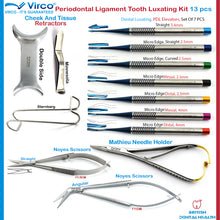 Load image into Gallery viewer, Dental Periodontal Luxating PDL Elevators Retractors Needle Holder Noyes Scissor
