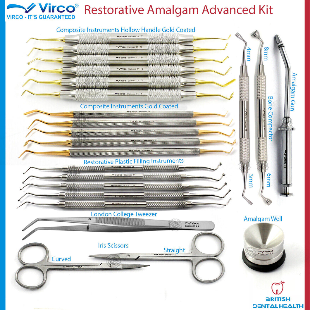 Dental Restorative Plastic Filling Composite Filling Instrument Amalgam Carrier