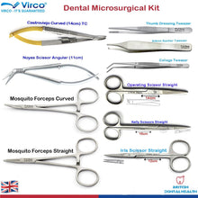 Load image into Gallery viewer, Dental Microsurgical Tweezers Scissors Hemostatic Forceps Needle Holders
